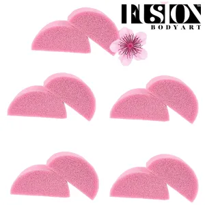 Fusion Half Round Sponges, x 10