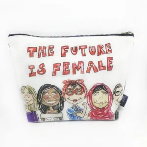 Future is Female T Bottom Cosmetic Bag