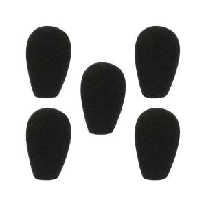 Galaxy Audio WS-HSUBK Windscreen for All Omni HS & ES Uni-Directional Models (5 pack) - Black