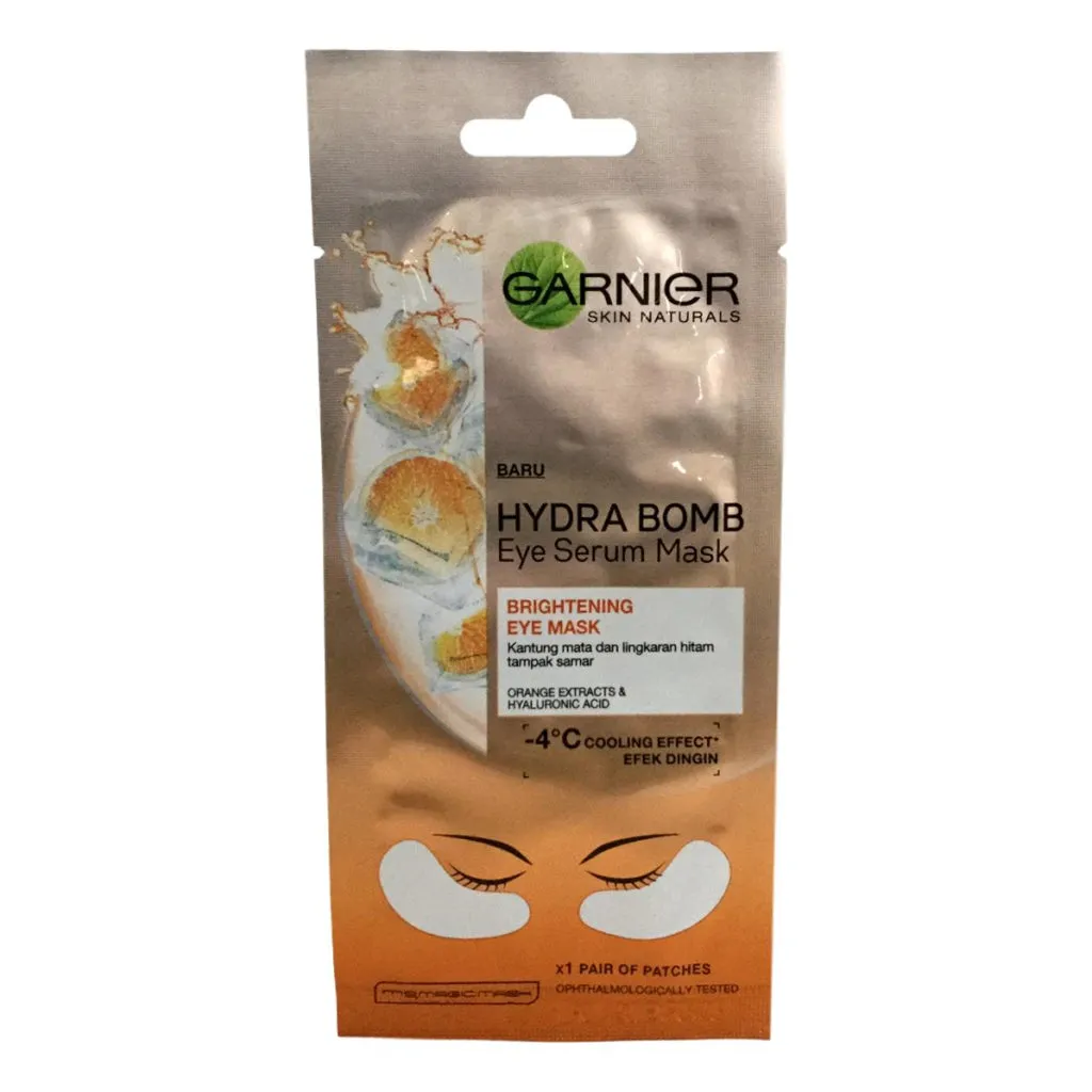 Garnier Hydra Bomb Eye Serum Mask Orange