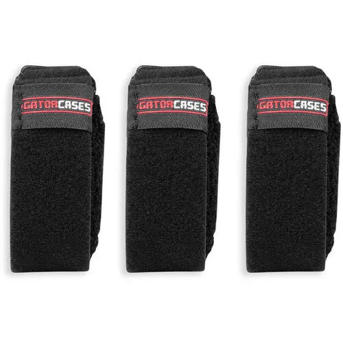 Gator GTR-FRETMUTEMD-3BK Medium Fret Mute String Dampener 3 Pack - Black
