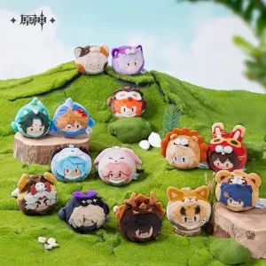 Genshin Impact - Teyvat Zoo Theme Series Plush Dumpling (Childe, Xiao, Zhongli, Arataki Itto, Yae Miko, Thoma, Diluc)