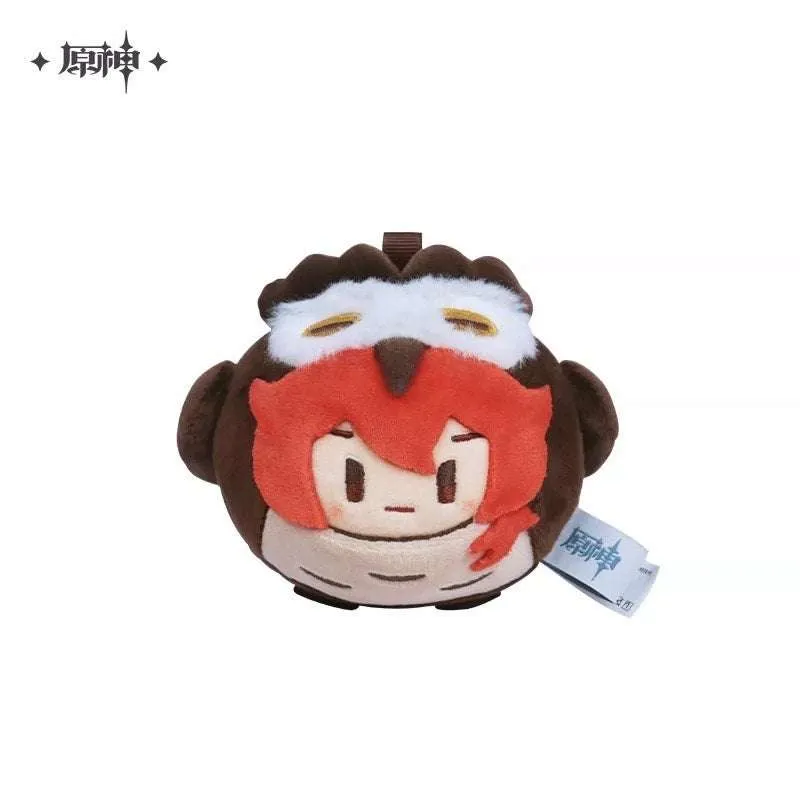 Genshin Impact - Teyvat Zoo Theme Series Plush Dumpling (Childe, Xiao, Zhongli, Arataki Itto, Yae Miko, Thoma, Diluc)