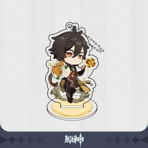 Genshin Impact - Zhongli 2-in-1 Acrylic Keychain / Stand