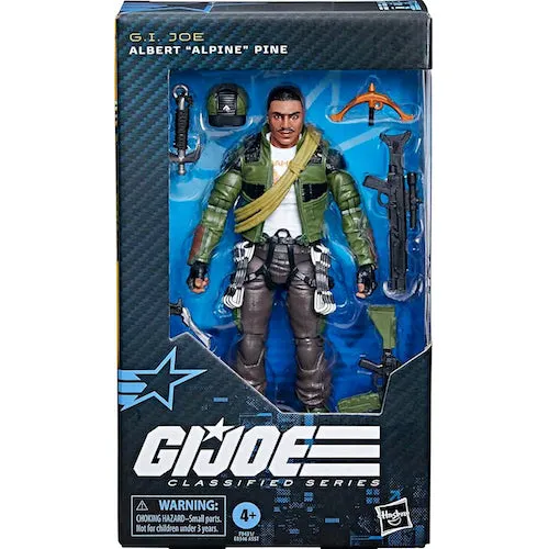 G.I. Joe Classified Albert "Alpine" Pine Action Figure 6"