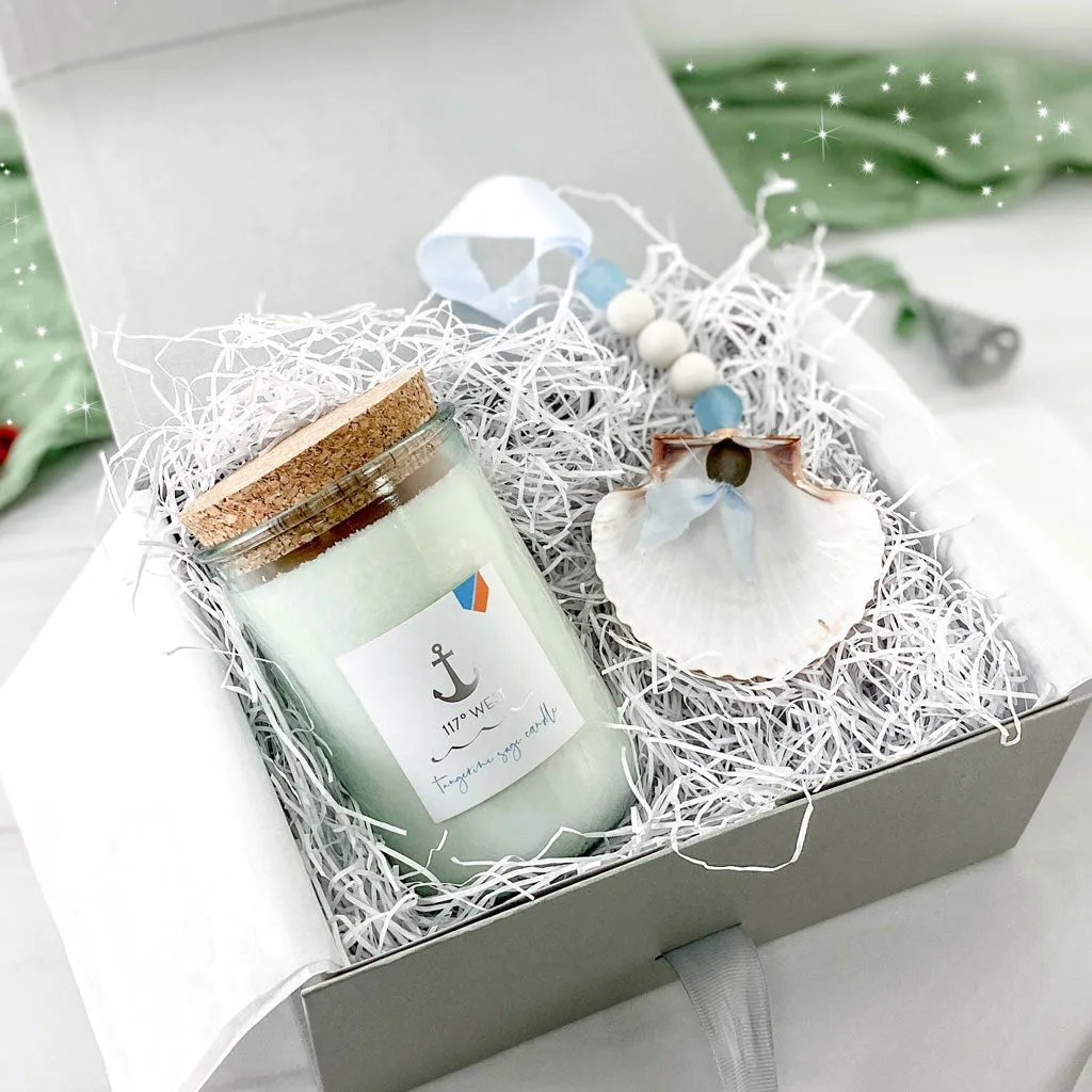 GIFT SET: Candle & Ornament