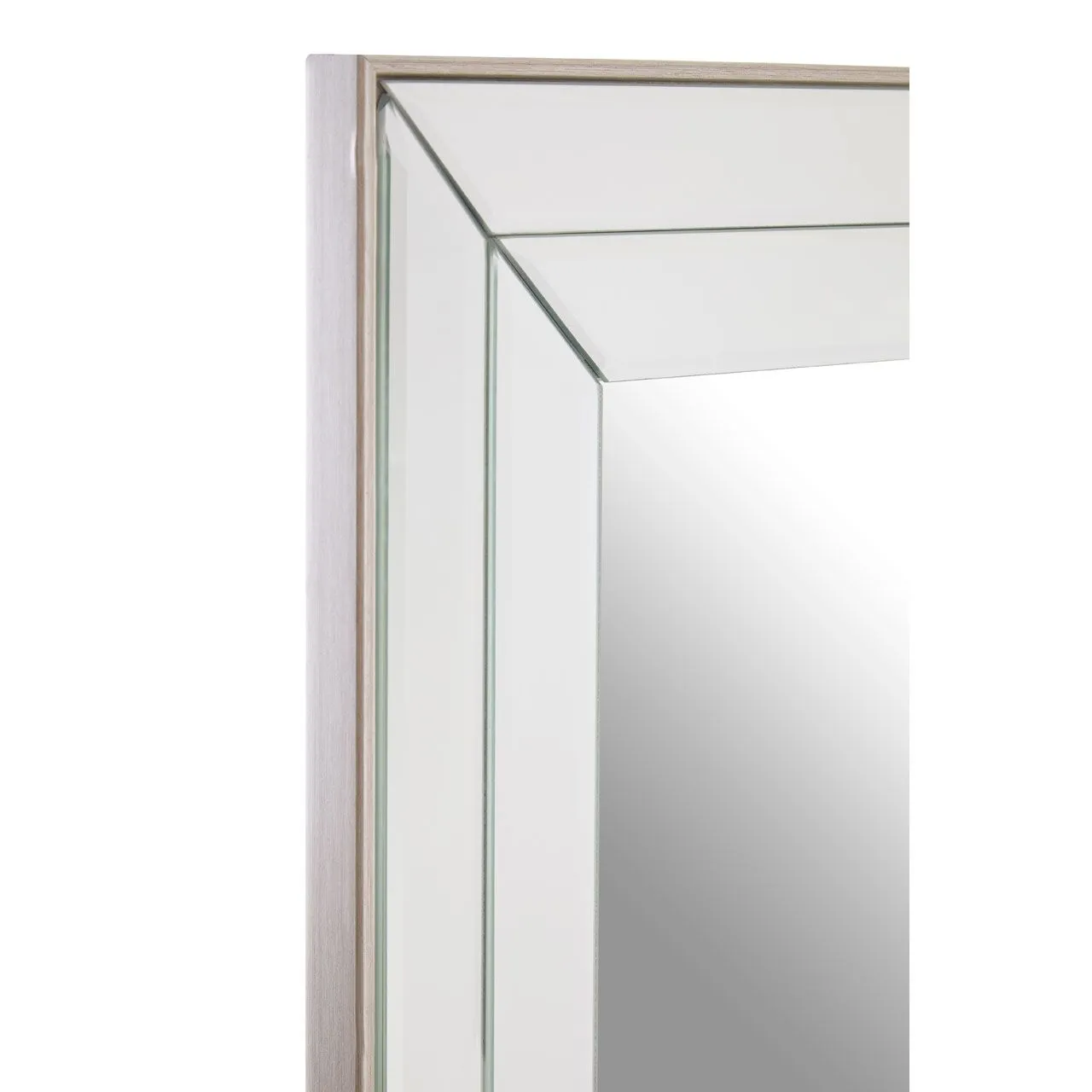 Glass Framed Mirror 80 x 60cm