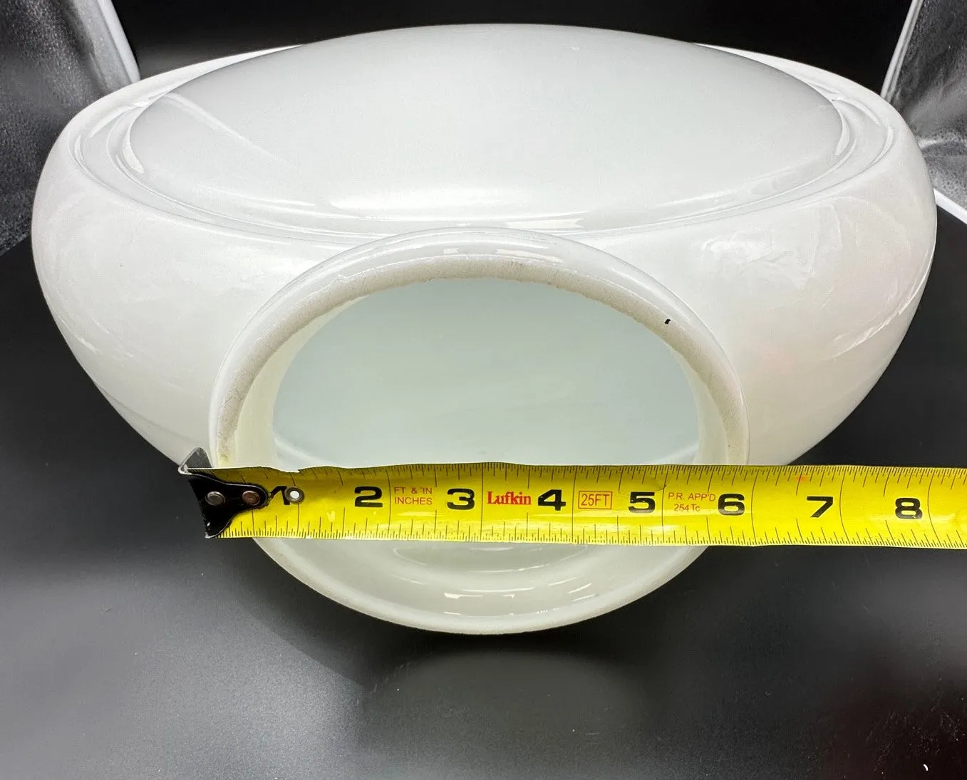 Glass Gas Pump Globe Body for 13.5" Face