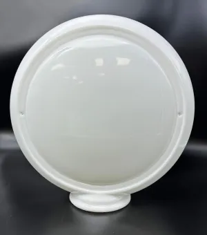 Glass Gas Pump Globe Body for 13.5" Face