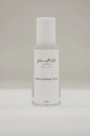 Glow Alpha Hydroxy AHA Acne Toner