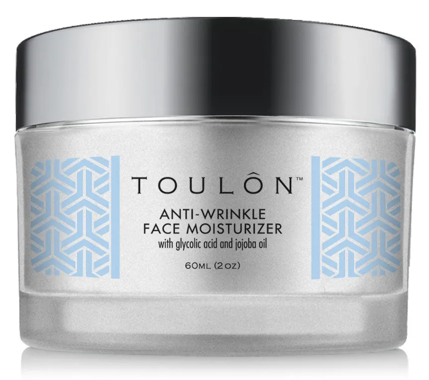 Glycolic Acid Creme 10% Face Moisturiser. Best Alpha Hydroxy Acid Products for Night & Day; Anti Ageing Moisturiser - Exfoliating, Anti-Wrinkle Lotion with AHA for Acne Prone Skin; Natural Exfoliator for Men and Women