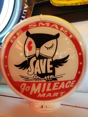 Go Mileage Mart Gas Pump Globe