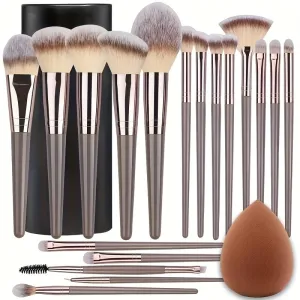 Gold Makeup Brush Set