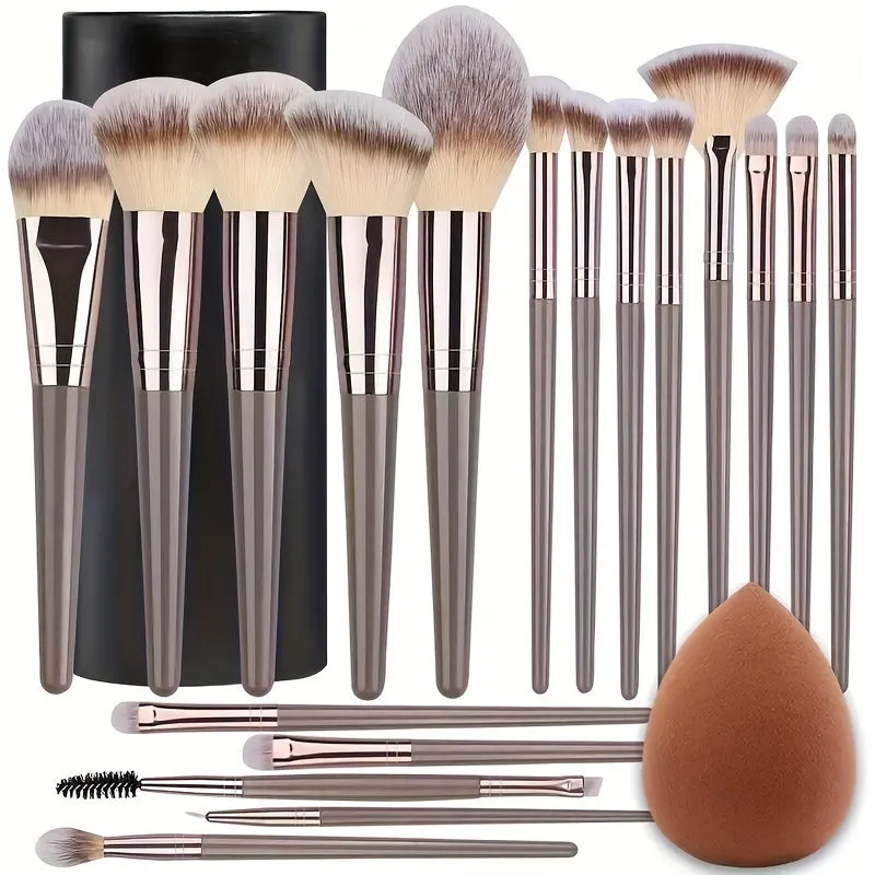 Gold Makeup Brush Set