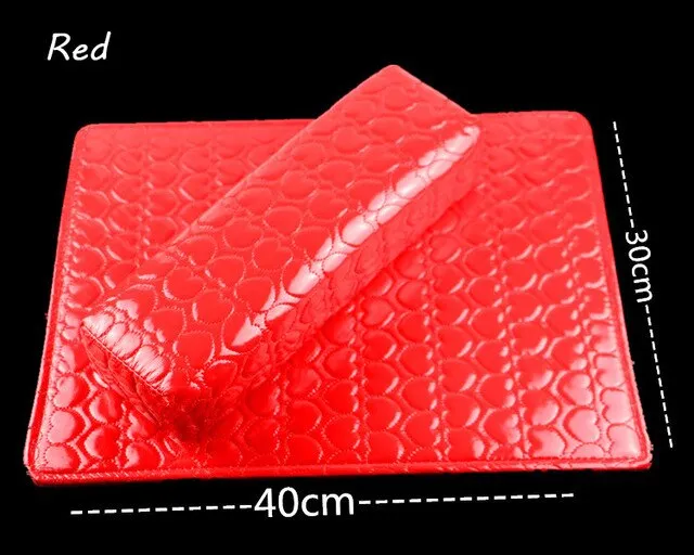 gold silver color fashion SOFT Hand Holder Cushion Pillow Nail Arm Rest for nail art manicure nail tools