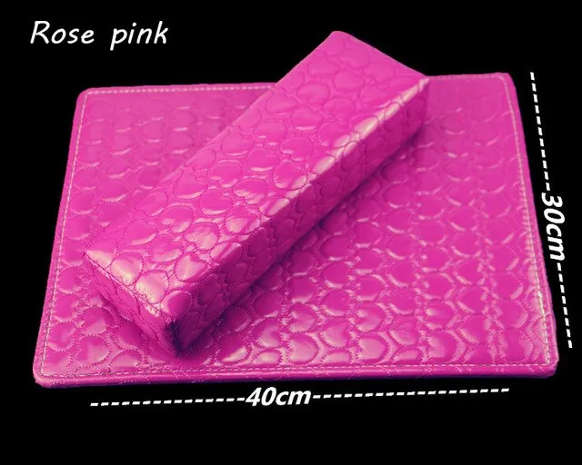 gold silver color fashion SOFT Hand Holder Cushion Pillow Nail Arm Rest for nail art manicure nail tools