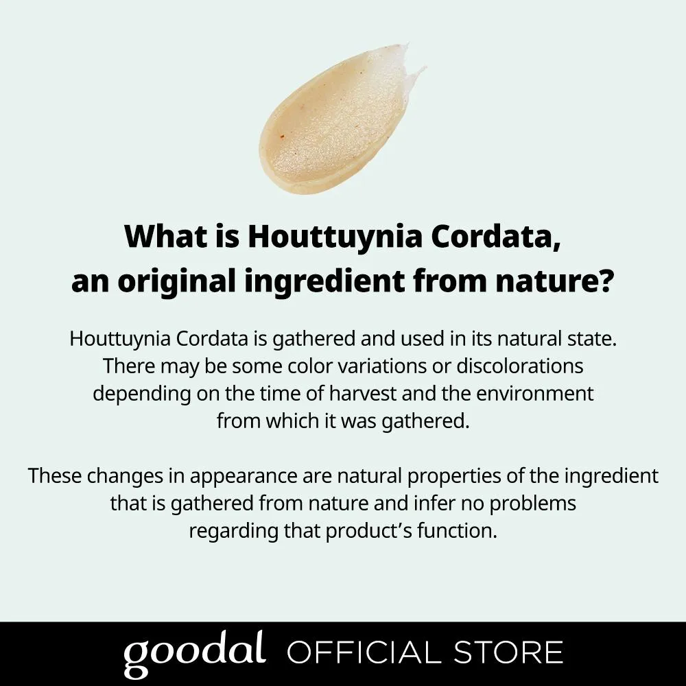 GOODAL Houttuynia Cordata Calming PH Balancing Cleansing Foam 150ml