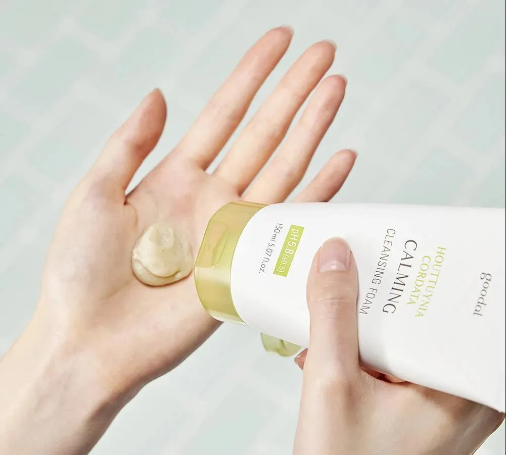 GOODAL Houttuynia Cordata Calming PH Balancing Cleansing Foam 150ml