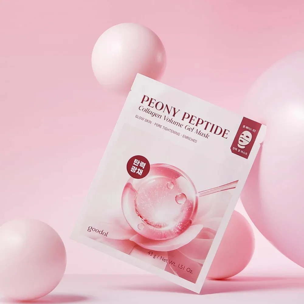 GOODAL Peony Peptide Collagen Volume Gel Mask