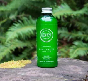Green Hemp - Hand and Body Lotion - Unscented 200ml