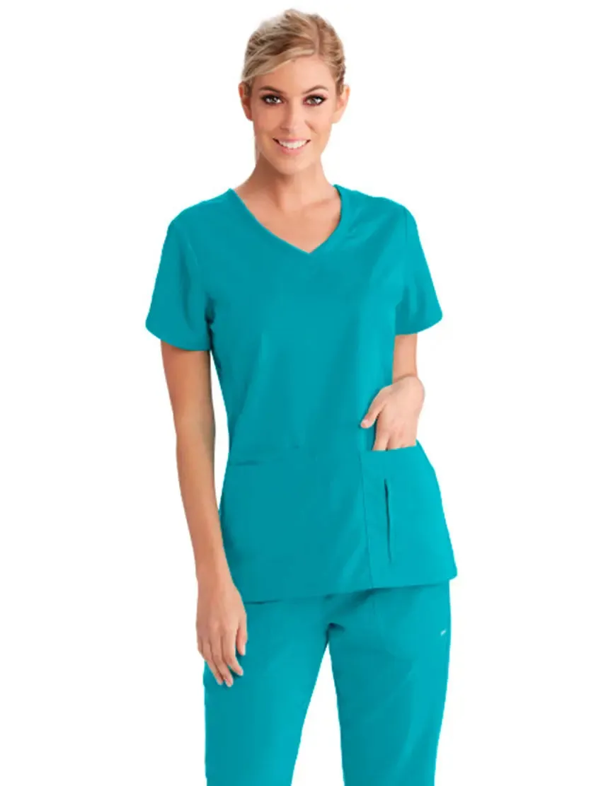 Grey's Anatomy™ by Barco Classic Cora 4-Pocket Scrub Top