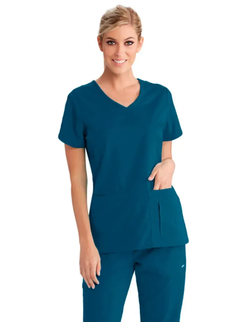 Grey's Anatomy™ by Barco Classic Cora 4-Pocket Scrub Top