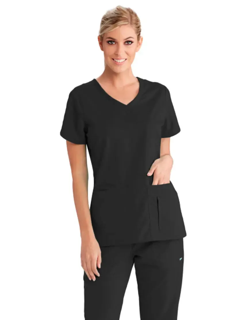 Grey's Anatomy™ by Barco Classic Cora 4-Pocket Scrub Top