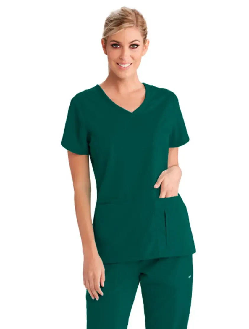 Grey's Anatomy™ by Barco Classic Cora 4-Pocket Scrub Top