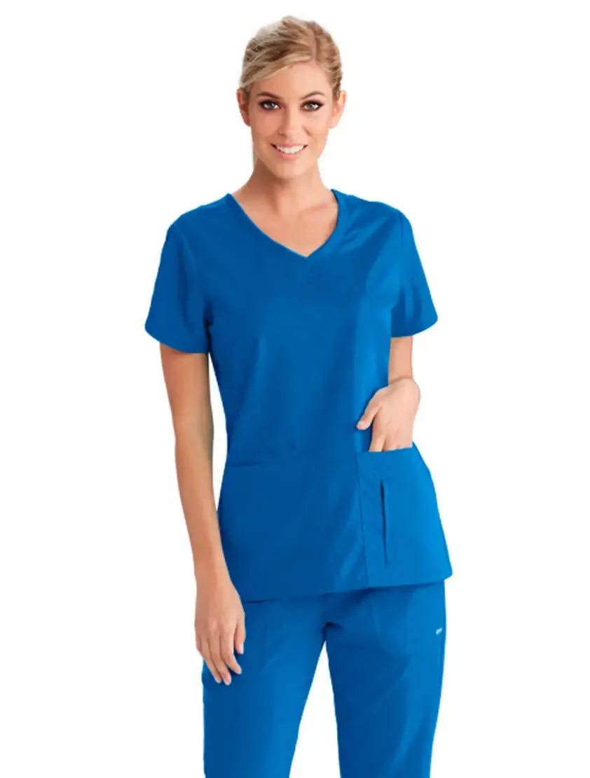 Grey's Anatomy™ by Barco Classic Cora 4-Pocket Scrub Top
