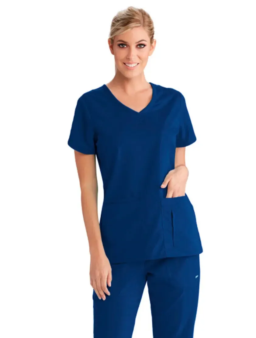 Grey's Anatomy™ by Barco Classic Cora 4-Pocket Scrub Top