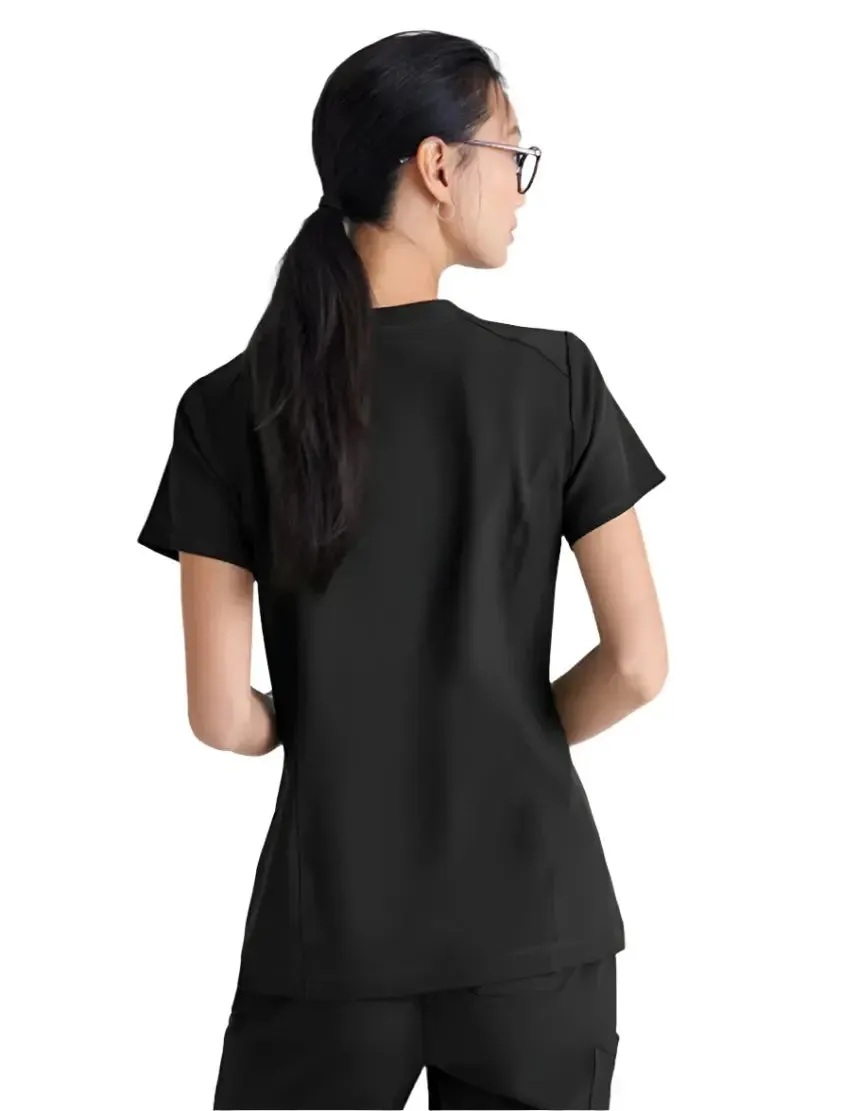 Grey's Anatomy™ Evolve by Barco Sway 1-Pocket Banded V-Neck  Scrub Top
