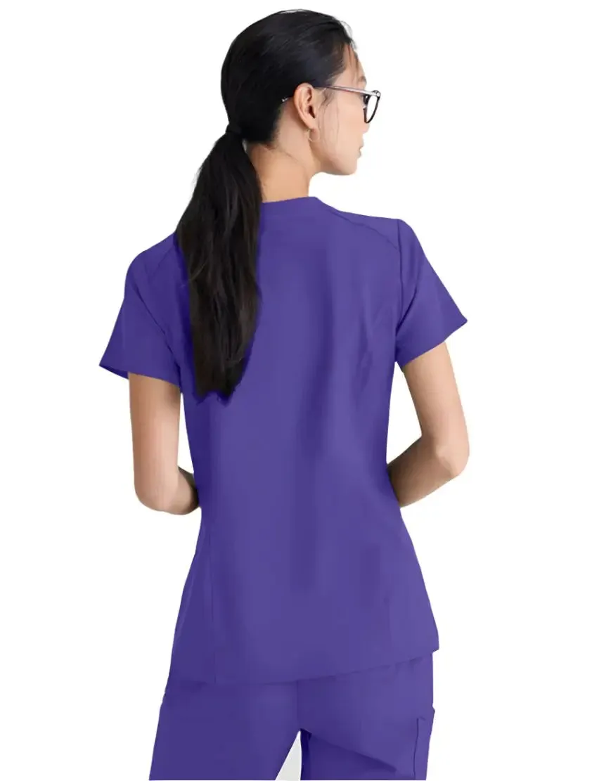 Grey's Anatomy™ Evolve by Barco Sway 1-Pocket Banded V-Neck  Scrub Top