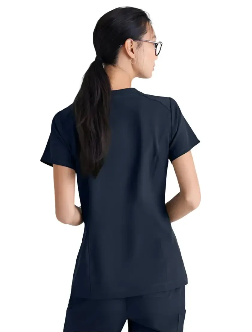 Grey's Anatomy™ Evolve by Barco Sway 1-Pocket Banded V-Neck  Scrub Top