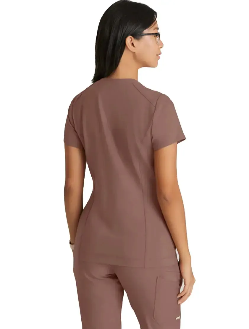 Grey's Anatomy™ Evolve by Barco Sway 1-Pocket Banded V-Neck  Scrub Top