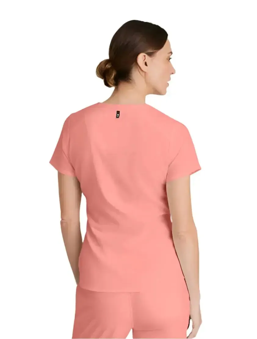 Grey's Anatomy Stretch™ by Barco Emma 4-Pocket V-Neck Scrub Top-Plus