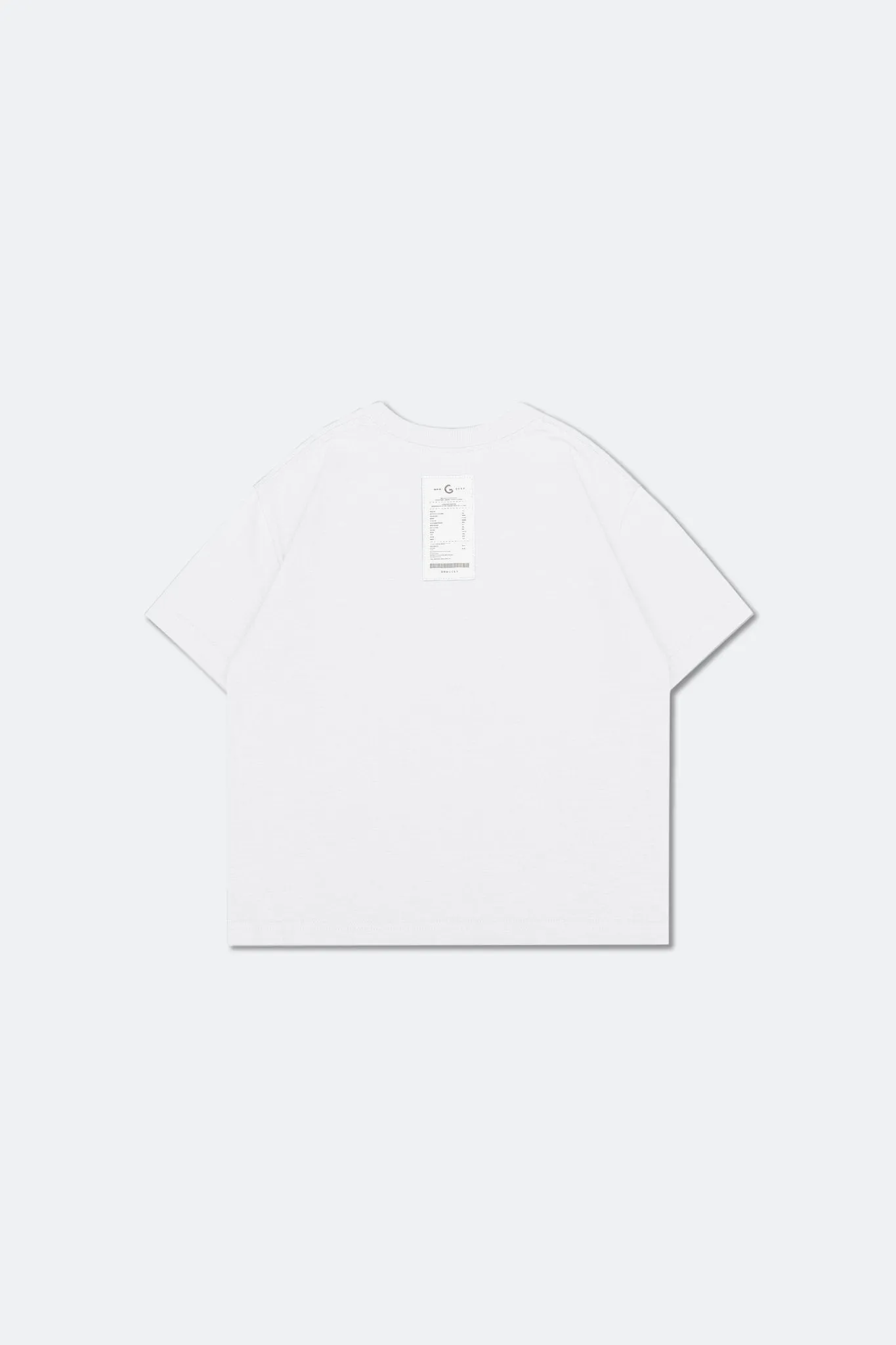 GROCERY KIDS MINI INVOICE TEE/ WHITE
