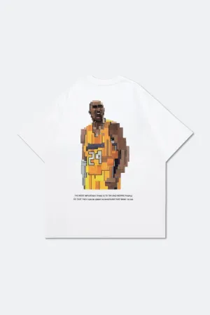 GROCERY QUOTE TEE KB 4.0/ WHITE BY ADAM LISTER