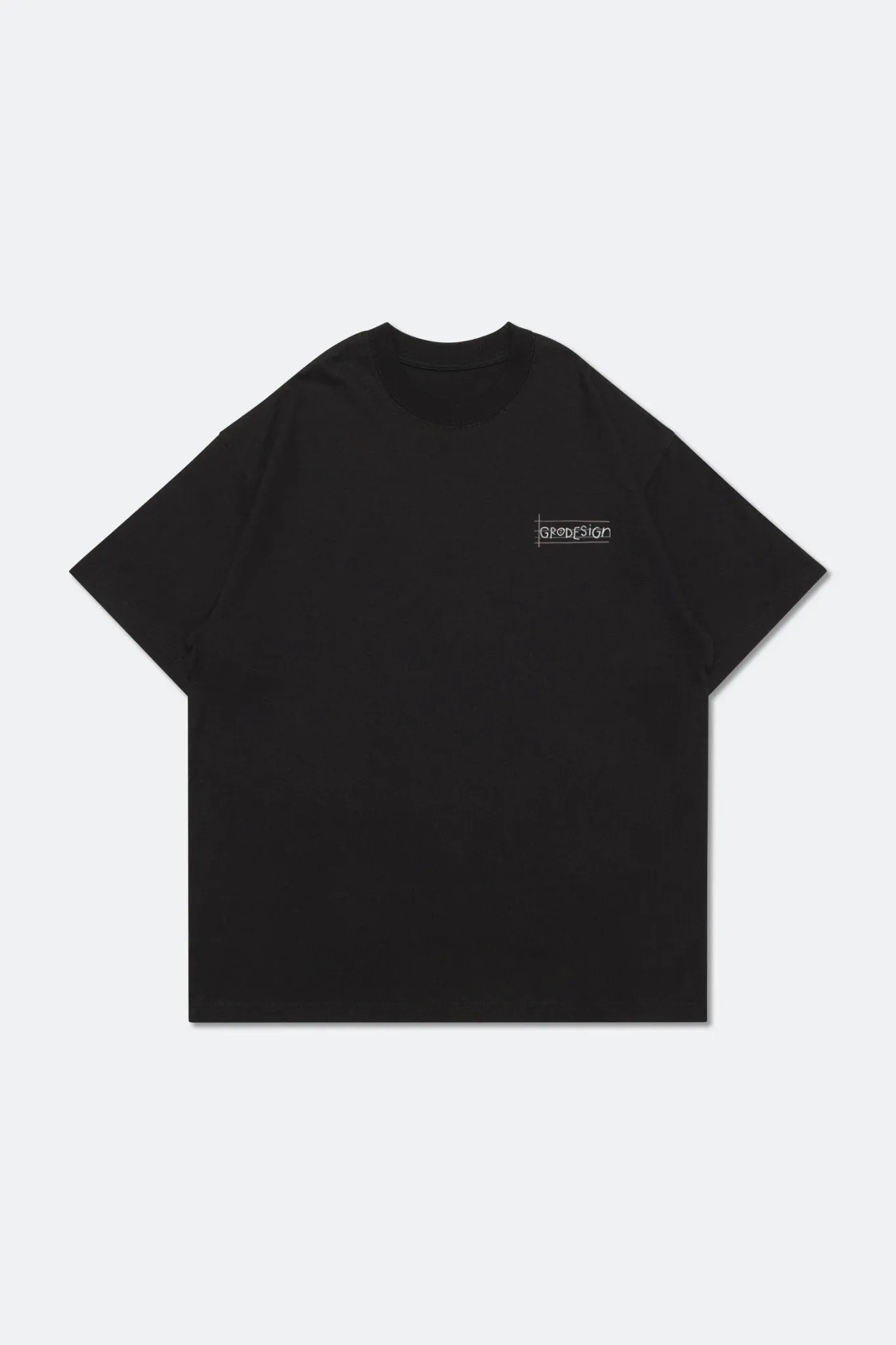 Grodesign - The Edible Stamps Black Tee by draw.it.au