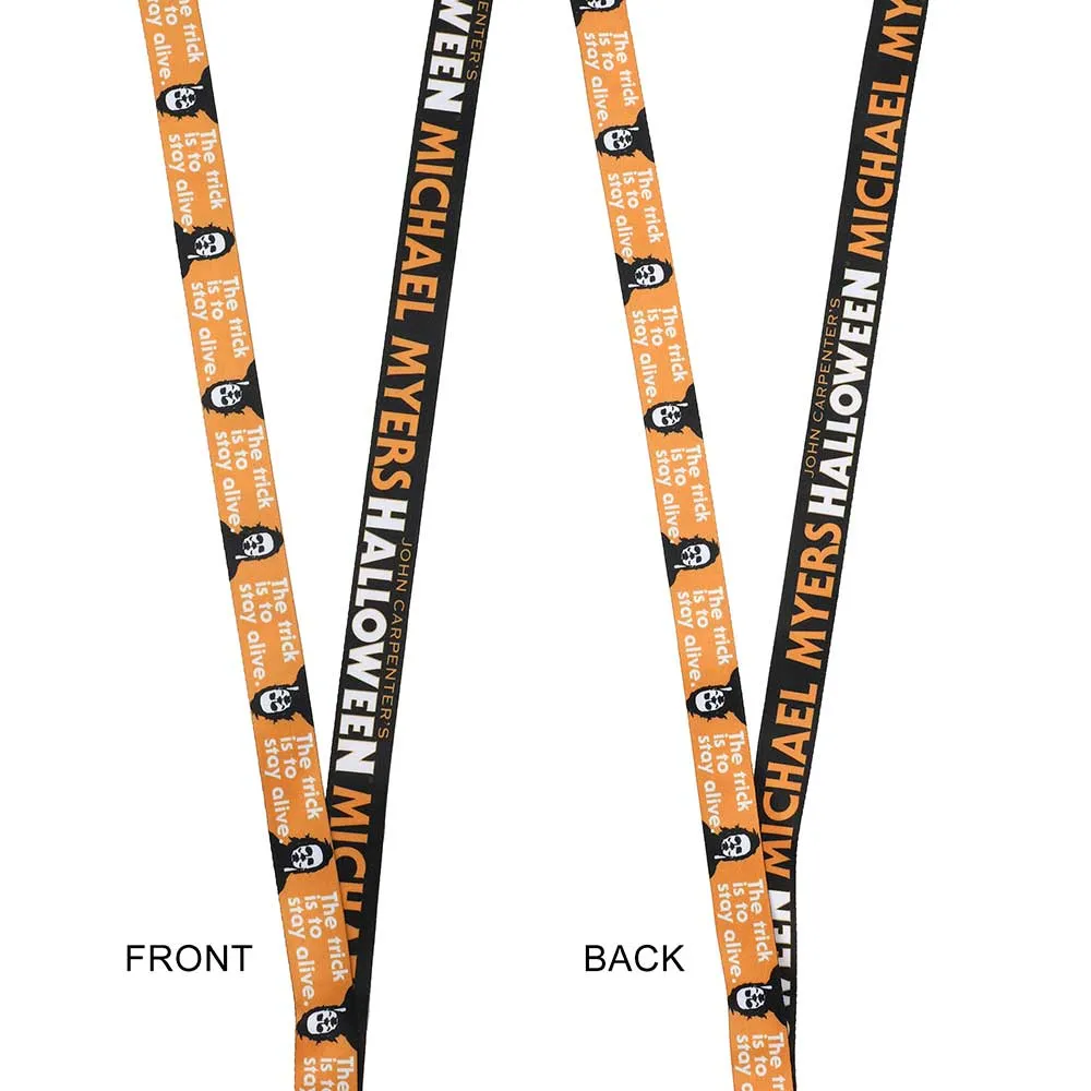 Halloween - Michael Myers Stay Alive Lanyard