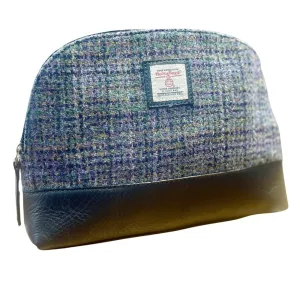 Harris Tweed Cosmetic Bag - Thistle Melange