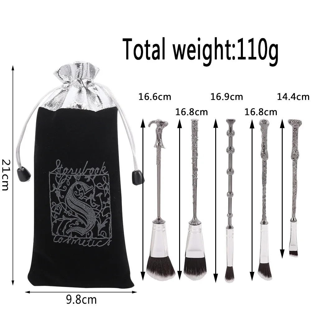 Harry Potter Hermione Dumbledore Magic Wand Makeup Brush Tool Set