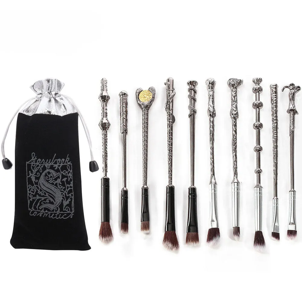 Harry Potter Hermione Dumbledore Magic Wand Makeup Brush Tool Set