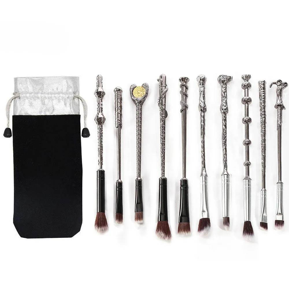 Harry Potter Hermione Dumbledore Magic Wand Makeup Brush Tool Set