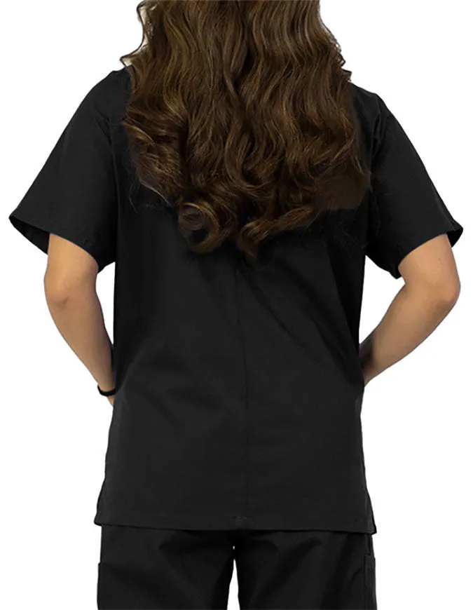 Heedfit Unisex V-Neck Four Pocket Scrub Top