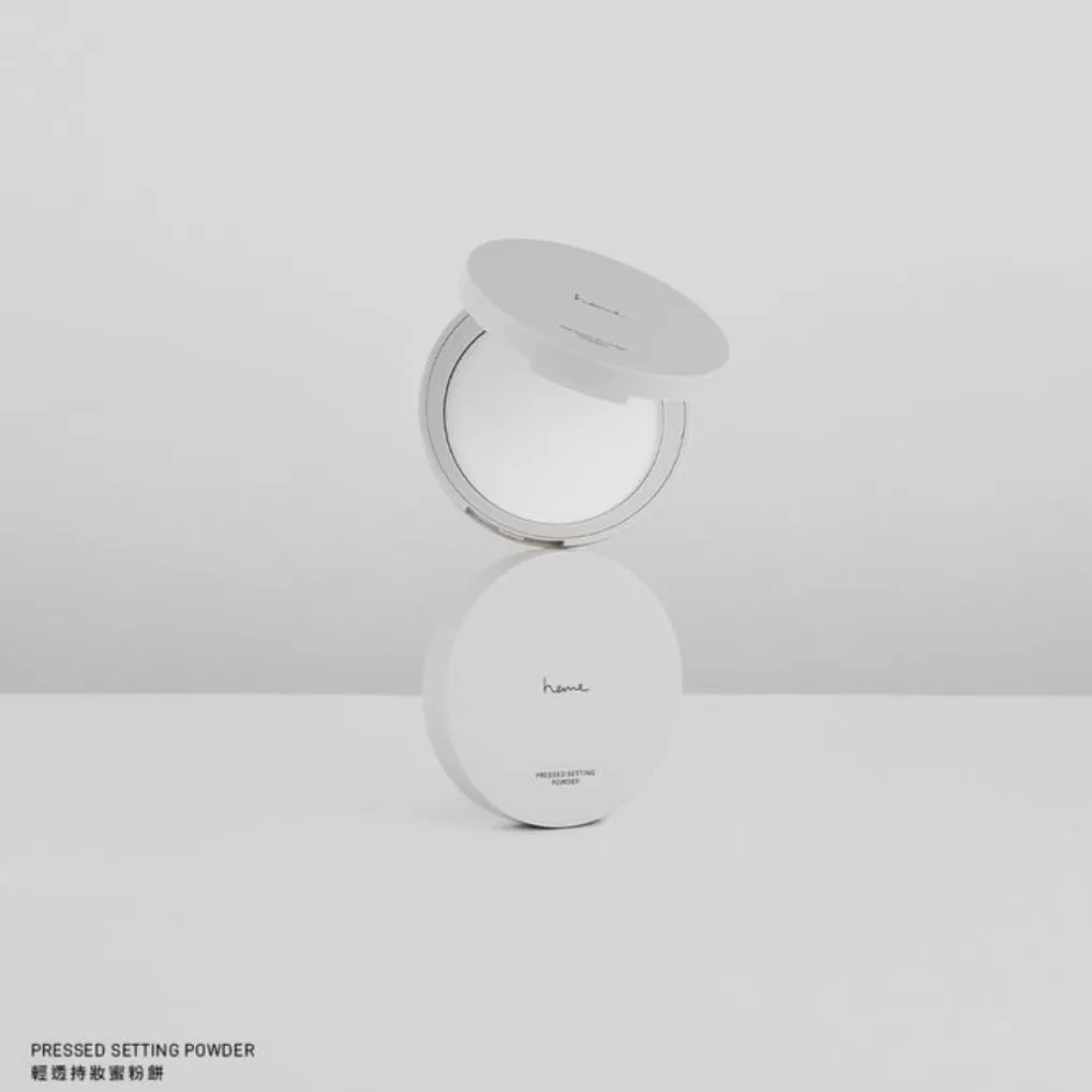 Heme 輕透持妝蜜粉餅pressed setting powder