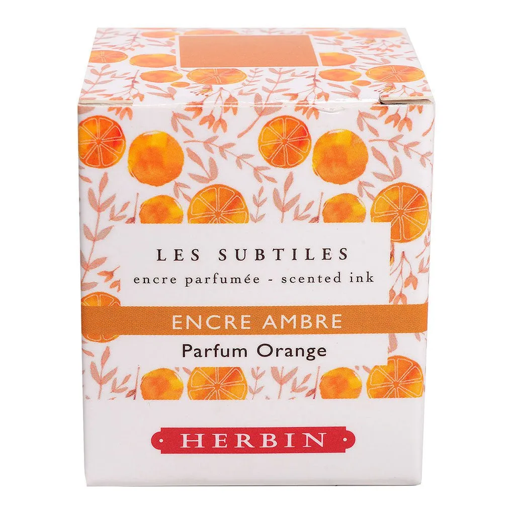Herbin Scented Ink 30ml Amber, Orange Scent