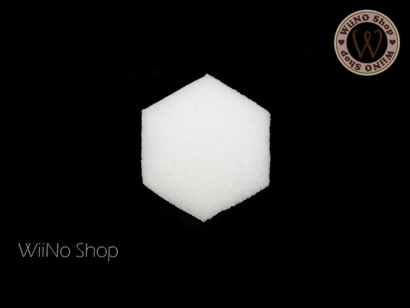 Hexagon Nail Polish Gel Cleansing Sponge