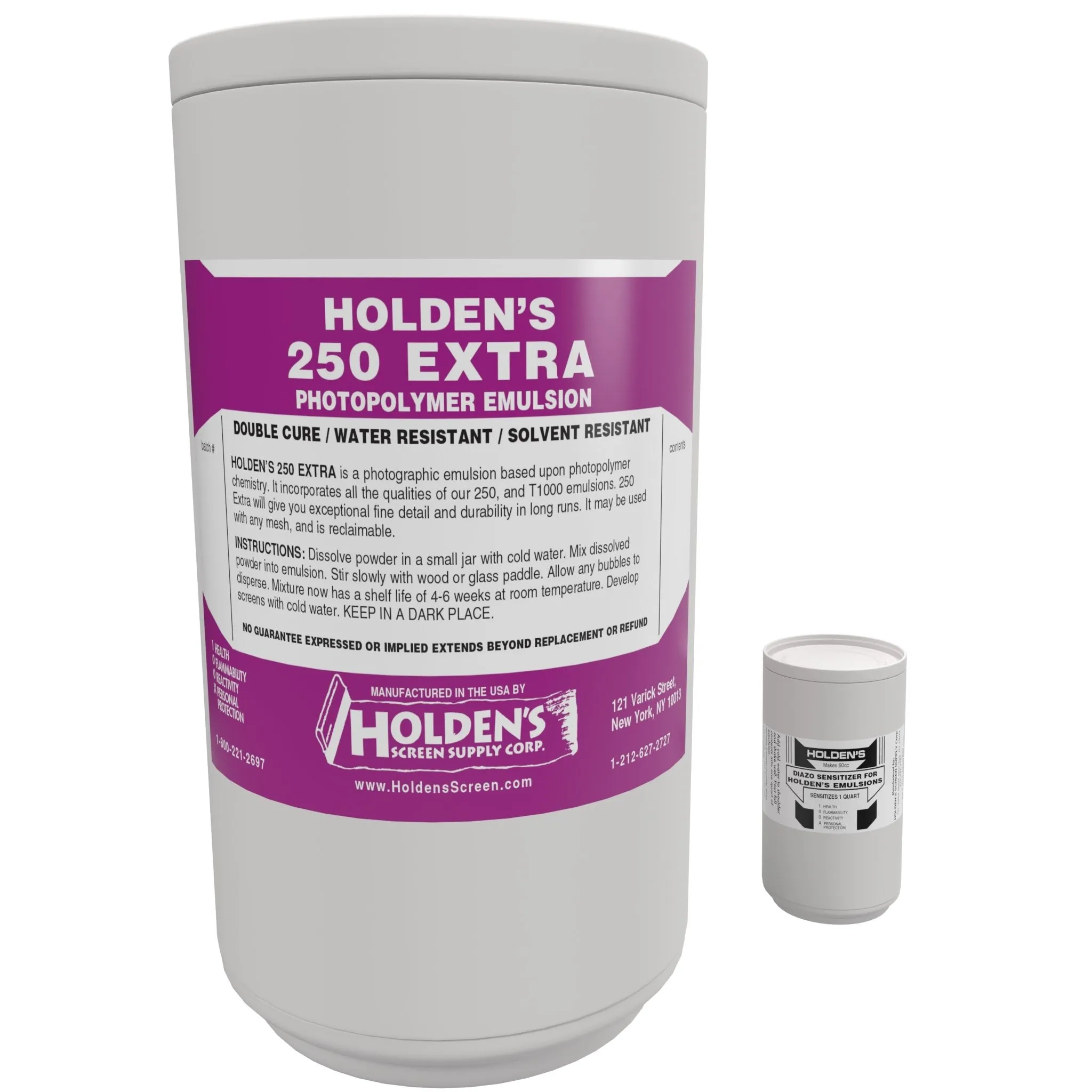 Holden's 250 Extra Diazo Photopolymer Emulsion