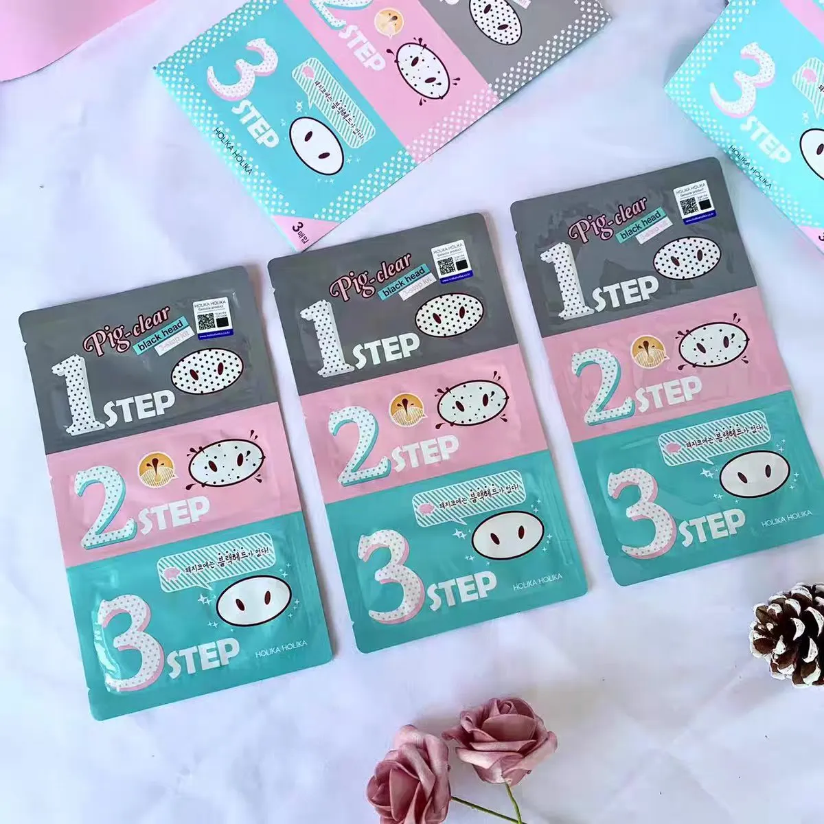 Holika Holika Pig Nose Clear Blackhead 3 Step Patch 1 pack