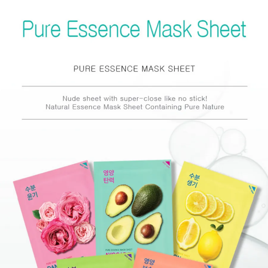 HOLIKA HOLIKA Pure Essence Mask Sheet Pearl, 1 sheet 20ml/ 0.67fl.oz